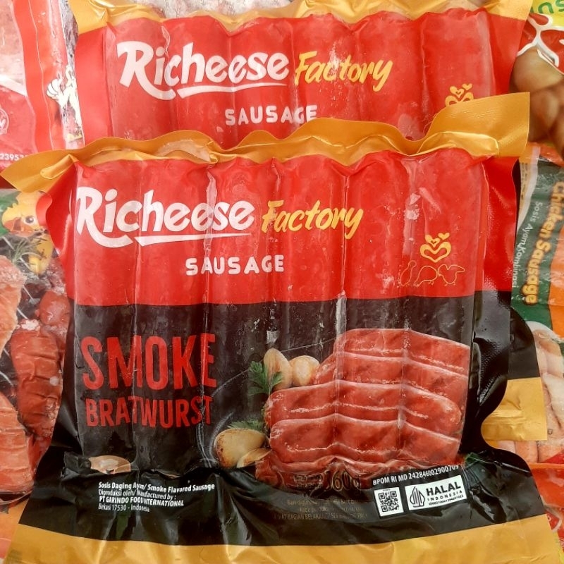 

Richeese Nugget Smoke Brawust 360 gram