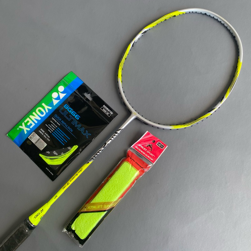 Raket badminton asrcaber 7 pro raket terbaik untuk smash power