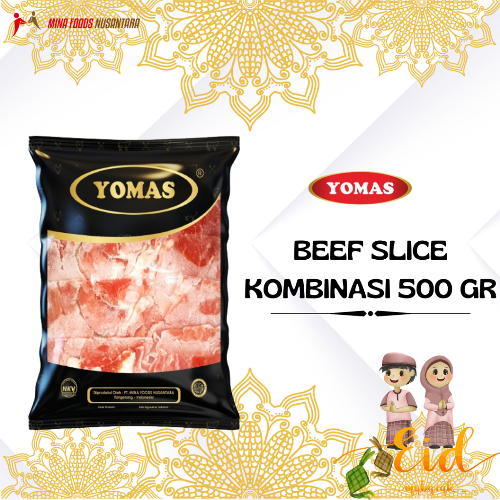 

YOMAS BEEF SLICE REGULER - SHORT PLATE 500GR