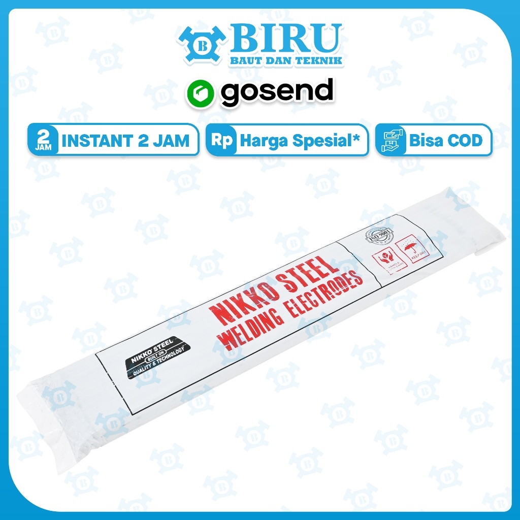 KAWAT LAS Cor Ancuran CIN-2 NIKKO STEEL 3.2MM PER 1 KG