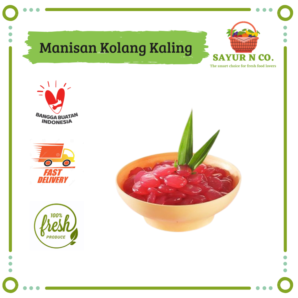 

Manisan Kolang Kaling | Sayur N Co Bekasi