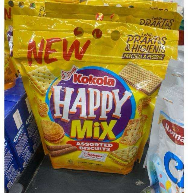 

Kokola Biskuit Happy Mix Assorted 350 g/BISKUIT LEBARAN