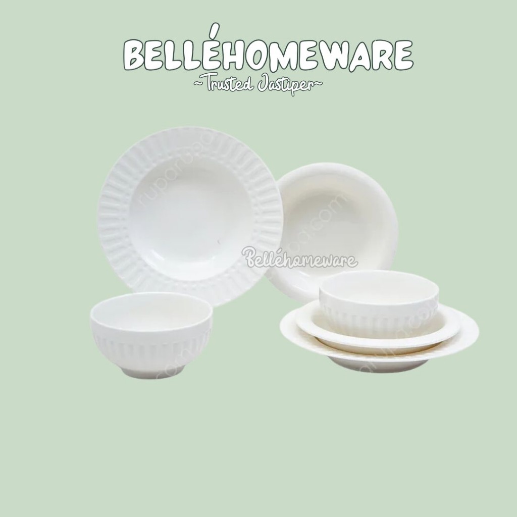 CORTINO DIINER SET INFORMA APPETITE WADAH SAJI PIRING SAJI SERVING PLATE 1 SET INFORMA