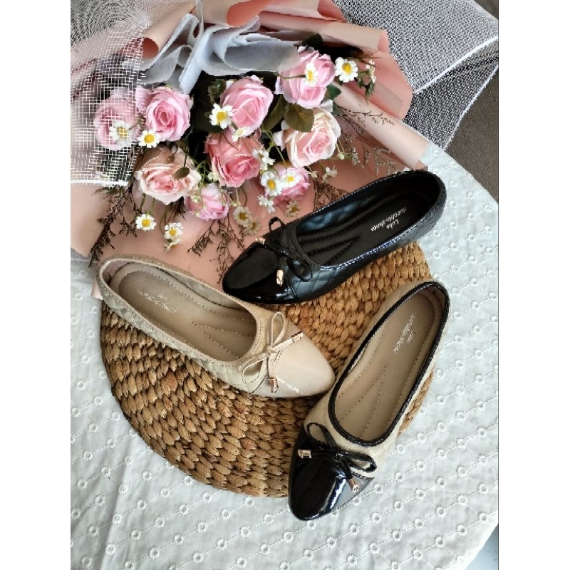 Sepatu flat shoes wanita terbaru 12 / Sepatu flat shoes wanita kekinian / sepatu flat shoes wanita e