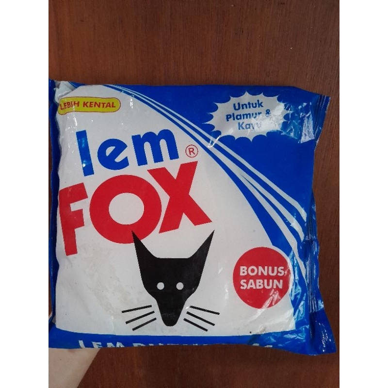 

lem putih fox besar 600 gram