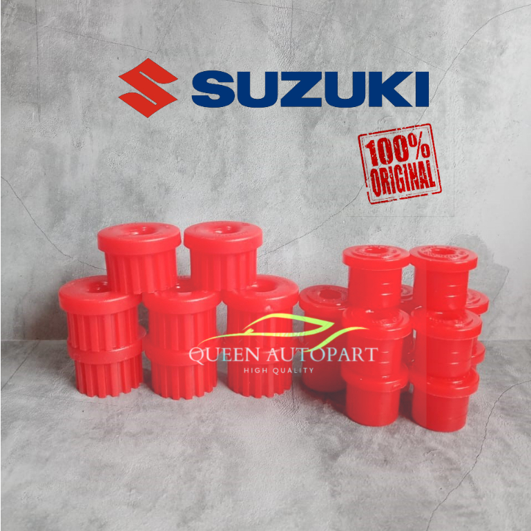 1 SET karet bos bushing anting per daun depan belakang suzuki jimy katana sj410 jeep