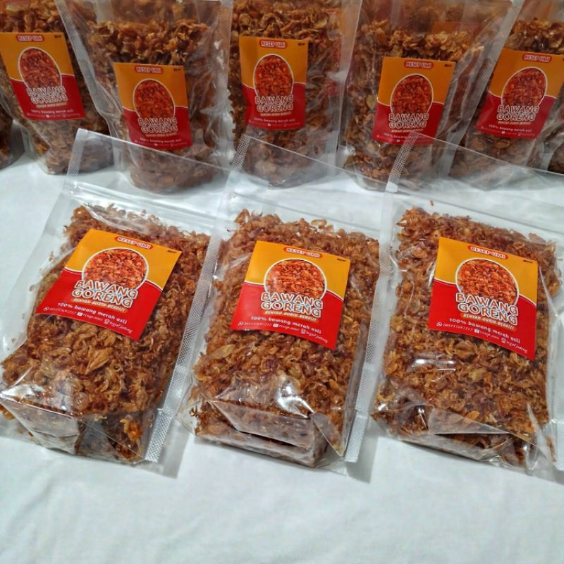 

Bawang goreng asli brebes Bawang goreng crispy Bawang goreng murah