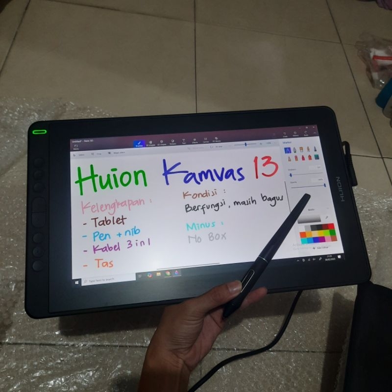 Huion Kamvas 13 Pen Display BEKAS