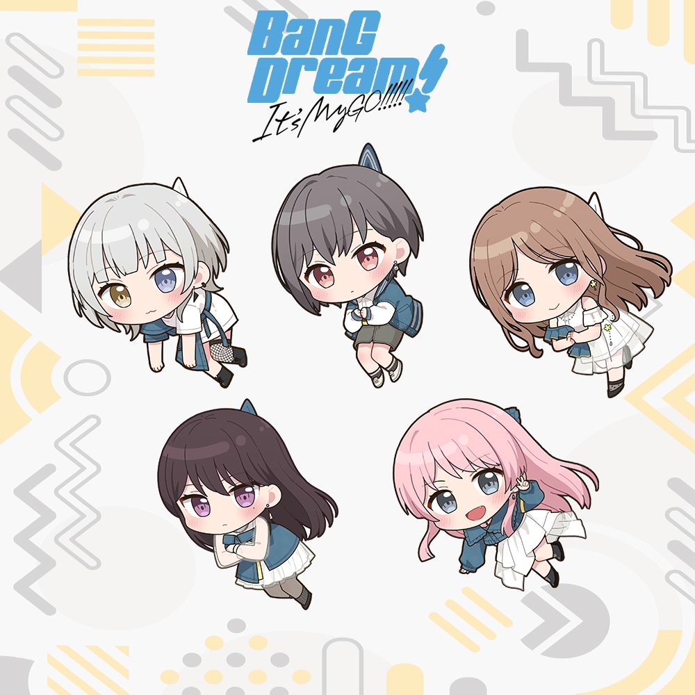 Bang Dream Keychian | Gantungan Kunci Bang Dream | Ganci Akrilik BanG Dream It's MyGO