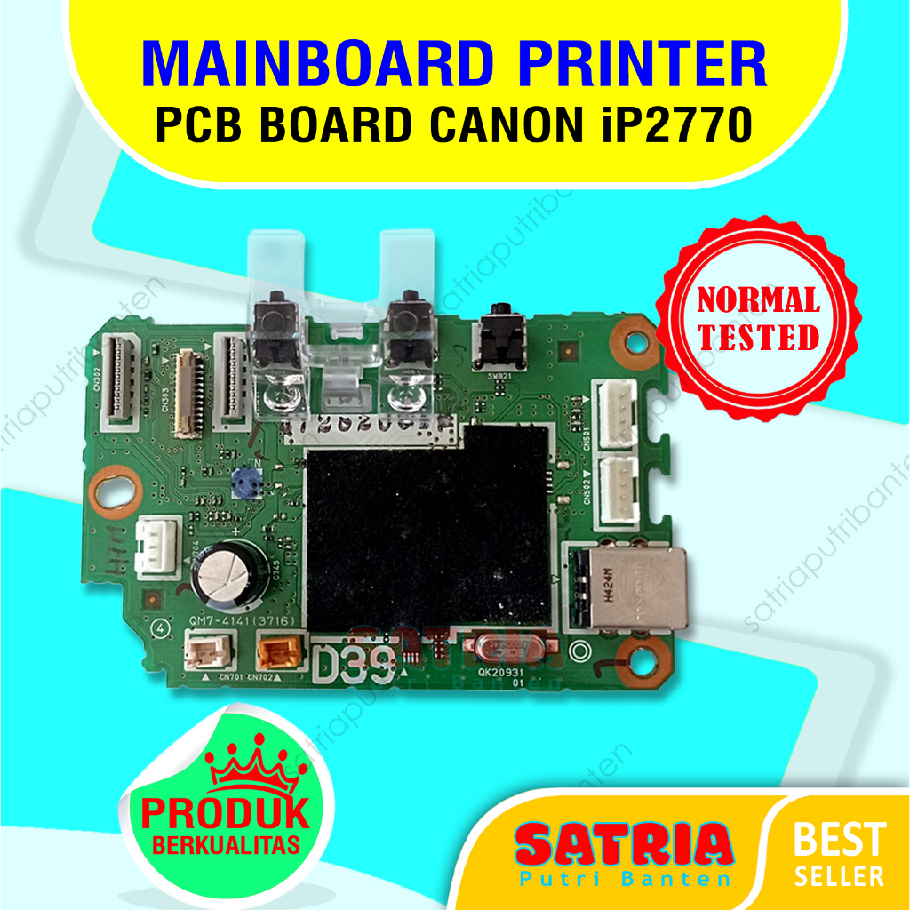 Mesin PCB Board Mainboard Printer Canon 2770 iP2770 Normal