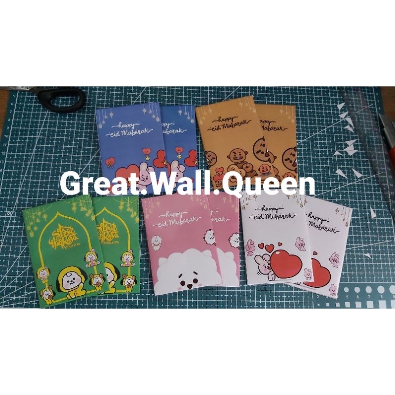 

Amplop lebaran BT21