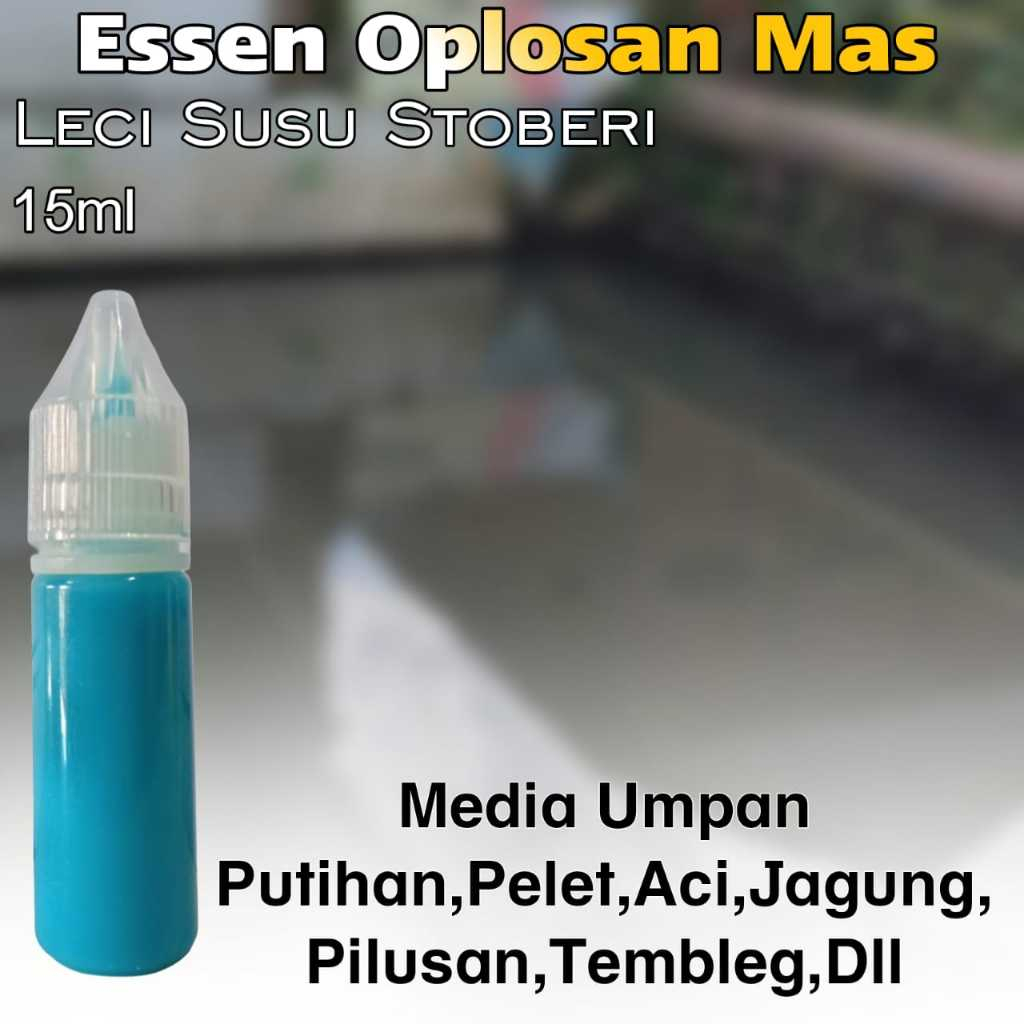 Essen Ikan Mas Rame Aroma leci susu stobery  15ml By Raja Podium, Essen Ikan Mas Khsusu Ikan Rame Ik