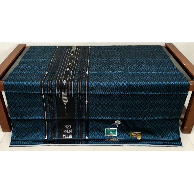 Sarung tenun Sutera Raja Mulia 420 exclusive Full Sutra 100% Original 10