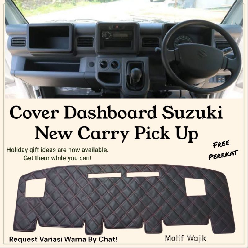 Cover Dashboard Mobil Suzuki New Carry Tayo Kulit Premium Pelindung Dasbor Aksesoris interior