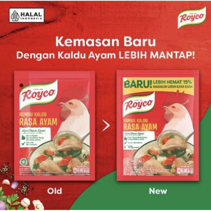 

Royco Penyedap Bumbu Kaldu Ayam 94g