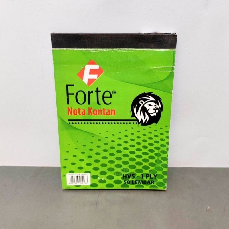 

2 Pcs Buku Nota Kontan Kecil 1 Ply FORTE