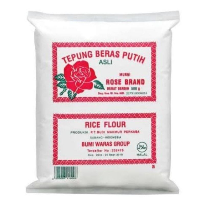 

tepung beras rose brand 500gr