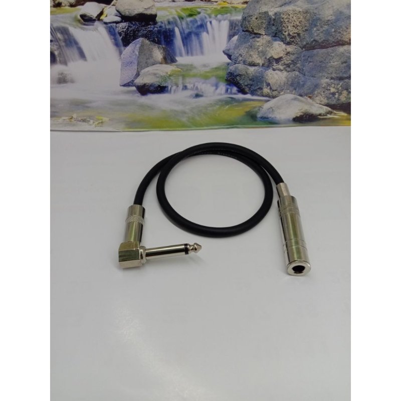 Kabel Extension Kabel Sambungan Mic Jack 6,5mm Male to Female Sambungan