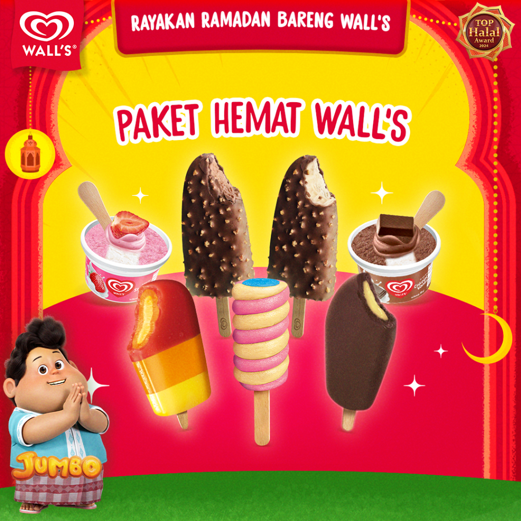 

Paket Hemat Wall's - Es Krim/Ice Cream Wall's