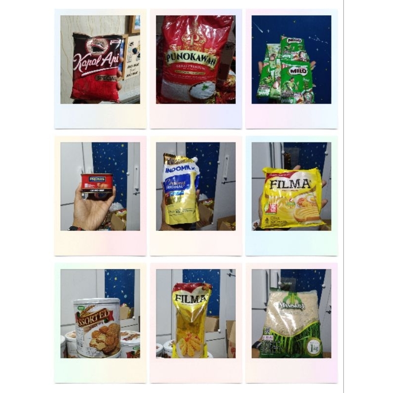 

Paket sembako Ramadhan 9 item