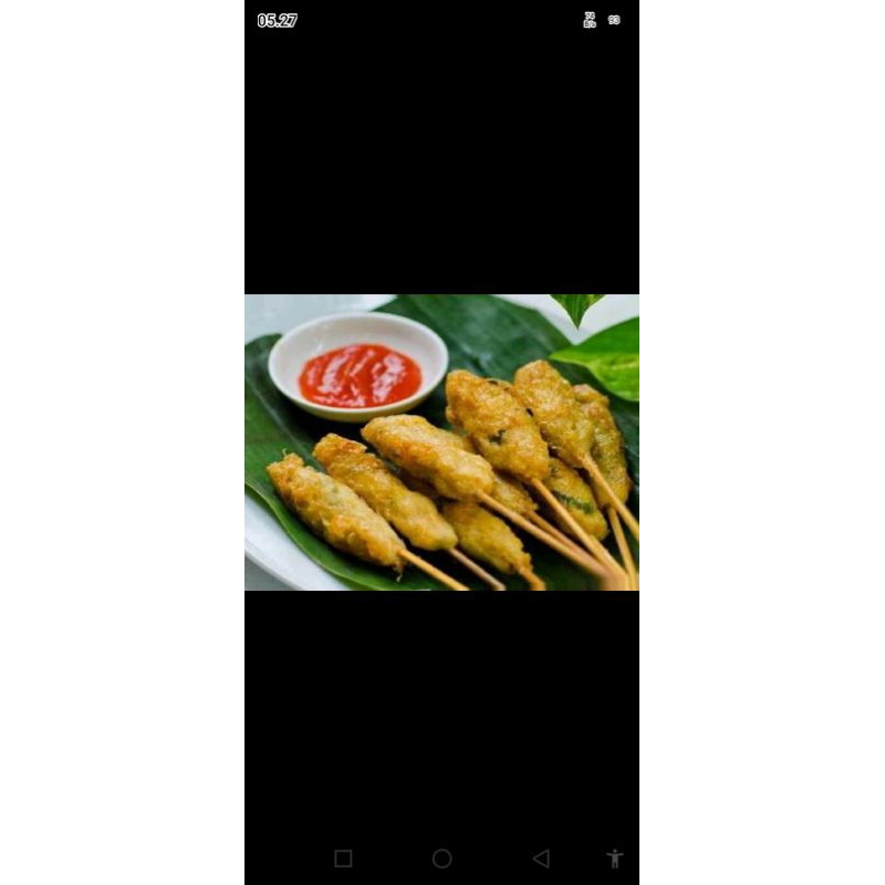 

Sempol ayam asli siap makan isi 8pc gratis saos