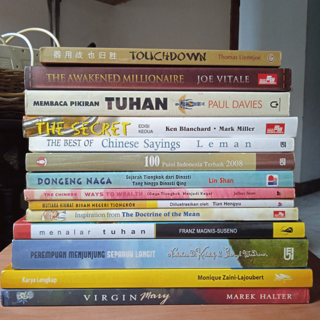 Buku Non-Fiksi, Novel Sastra, Puisi, Literature Klasik, Self-Help (Part8)