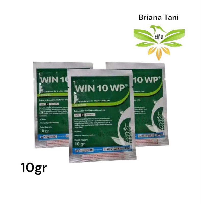 Win 10WP 10gr metil selfulfuron 10% Herbisida Pembasmi Rumput Dan Gulma Pada tanaman
