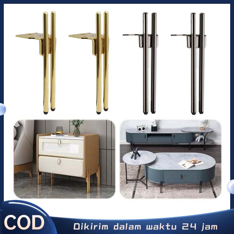15cm Kaki Sofa Gold / Sofa Leg  / Kaki Kursi Besi / Premium Kaki Meja