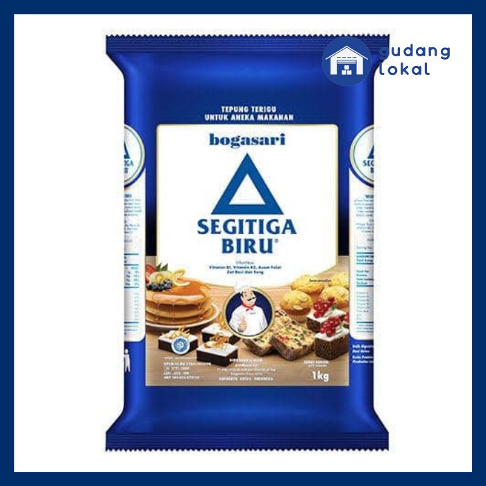 

TERIGU SEGITIGA BIRU 1kg