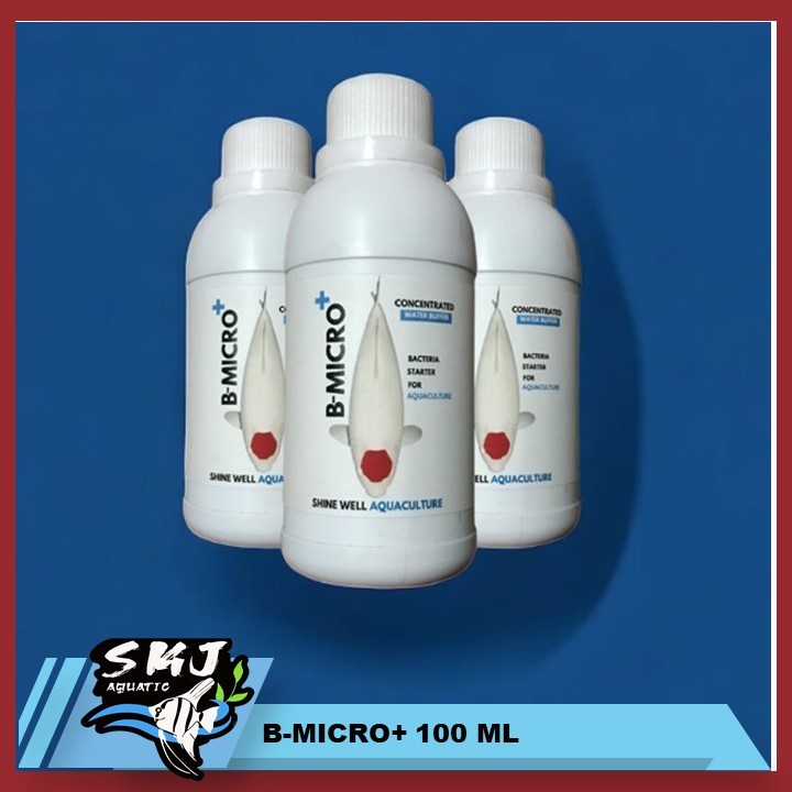 BMO+ BMICRO+ REPACK 100 ML PROBIOTIK KOI BACTERI STARTER KOLAM KOI