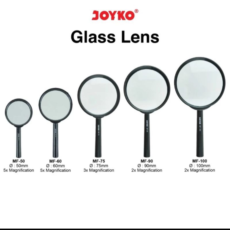 

Kaca Pembesar Magnifier Joyko MF