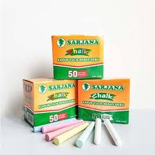 

Kapur Tulis Warna Sarjana CII 505 isi 50 Batang
