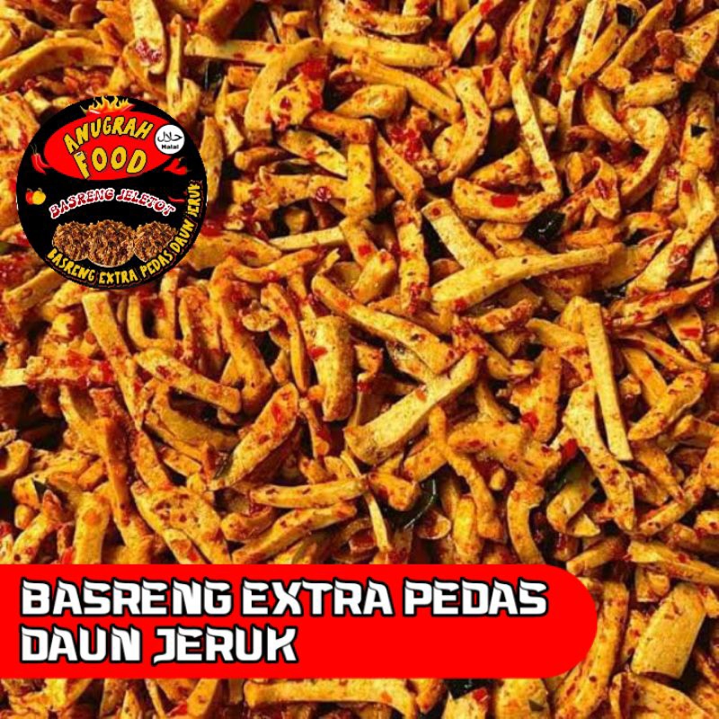 

BASRENG EXTRA PEDAS DAUN JERUK 1 KG/500 G