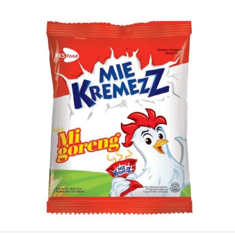 

Mie Kremezz Mix & Shake MIE GORENG 16 gr (1 renceng isi 10pcs)