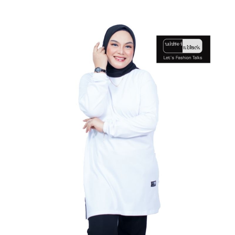 VALUE PACK ATASAN KAOS POLOS TUNIK WANITA COTTON TEBAL LEMBUT