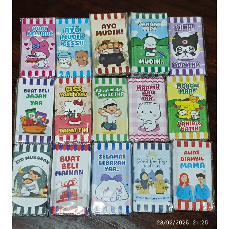 

Amplop Lebaran Idul fitri lucu
