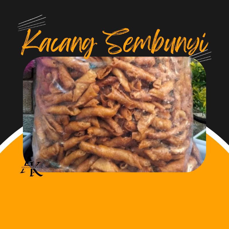 

Snack Lebaran - Kacang Sembunyi Gurih Manis Renyah Kemasan 300gram