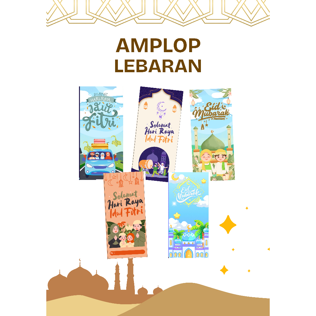 

Amplop Lebaran Selamat Hari Raya Idul Fitri Amplop Lebaran THR Ramadhan Angpau Lebaran Kartun Lucu