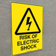 

STIKER RISK OF ELECTRIC SHOCK UK 7mm X 5mm