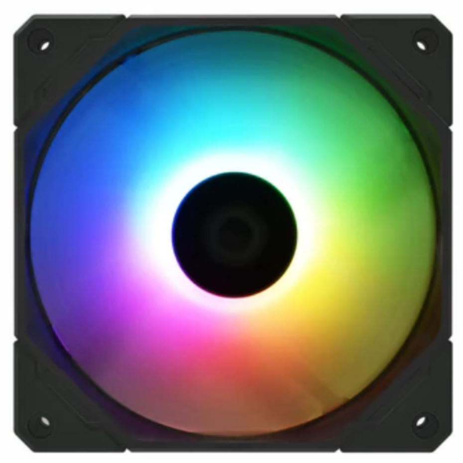 (NARA MEOW) ID COOLING NO 12015 XT 12CM ARGB RGB KIPAS ID-COOLING NO-12015-XT CASE