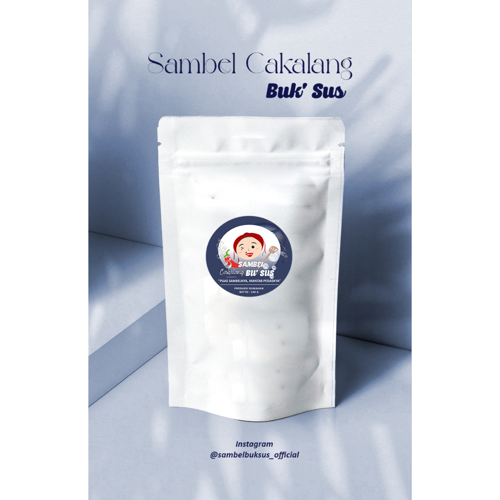 

SAMBEL CAKALANG PREMIUM BU' SUS ISI REFILL (kemasan praktis)
