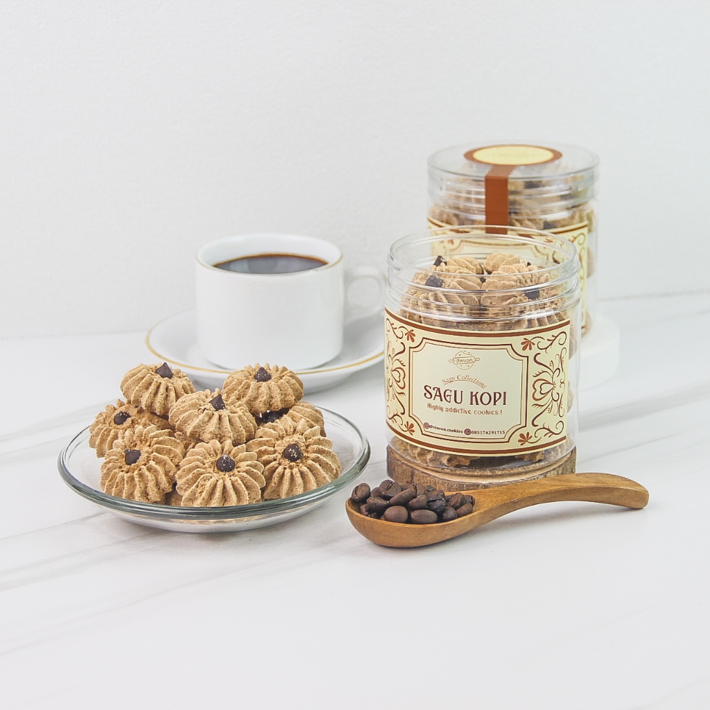 

Vinvon - Sagu Kopi 190 gr | Kue Kering | Kopi | Sagu | Snack
