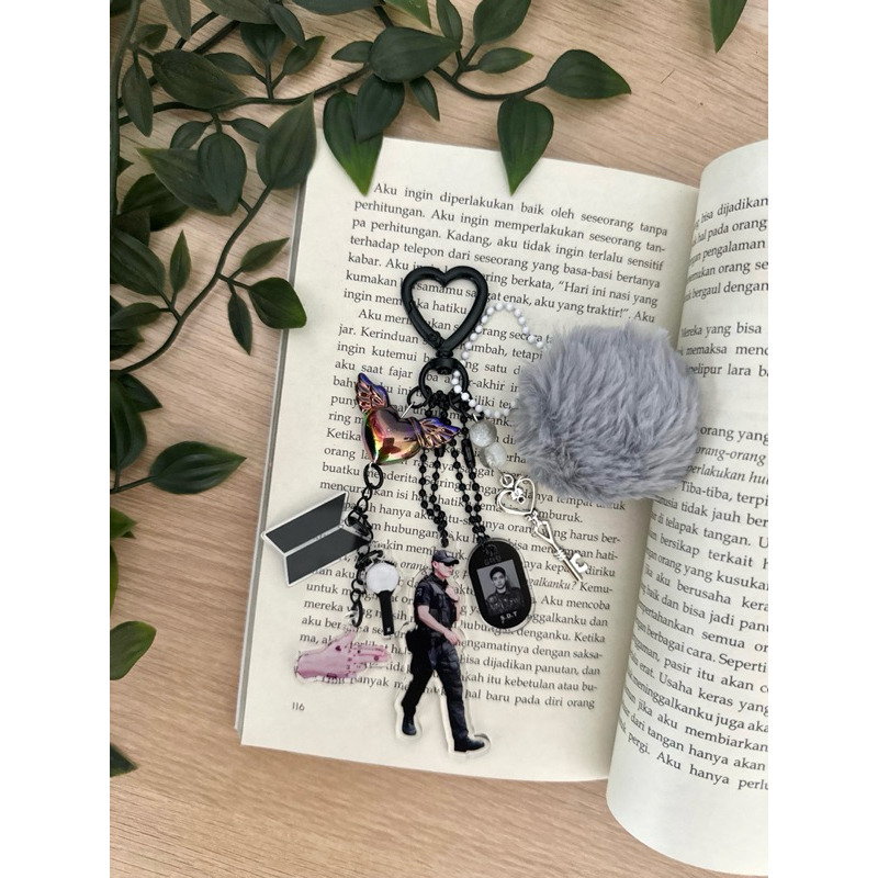 Keychain | Bag Charm | Gantungan kunci Jungkook Taehyung Yeontan BTS