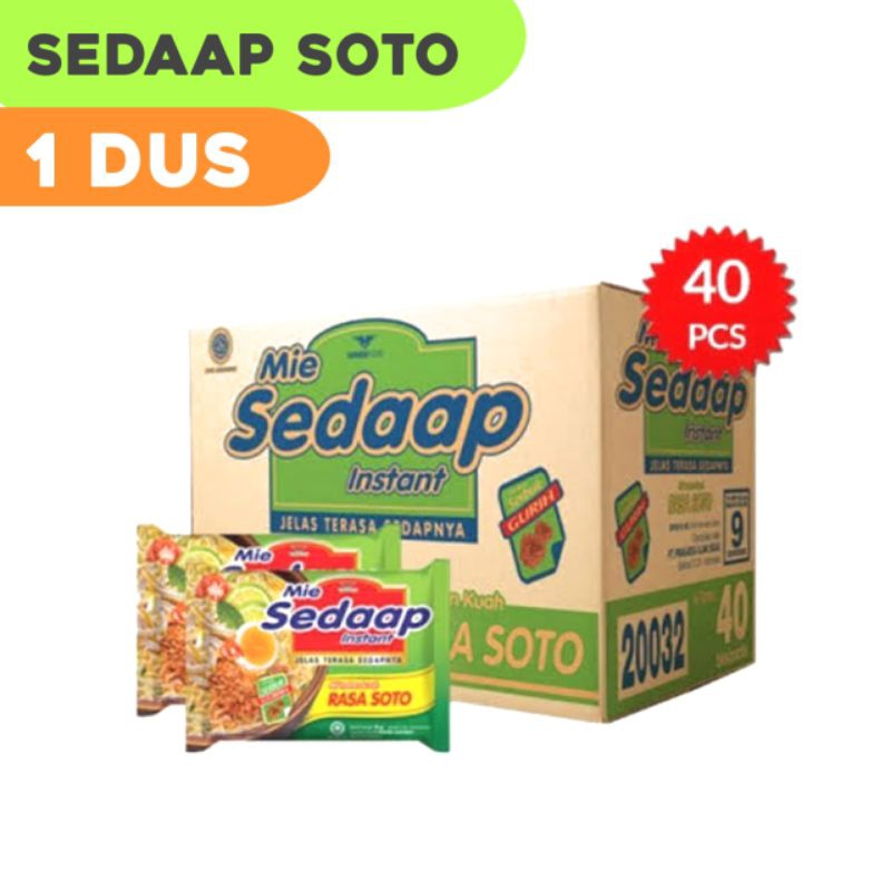 

Mie Sedaap Rasa Soto 1 Dus Murah Enak Siap Kirim