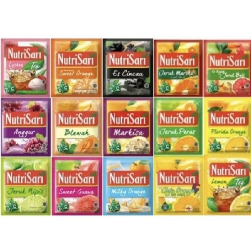 

Nutrisari 1 renceng all varian rasa