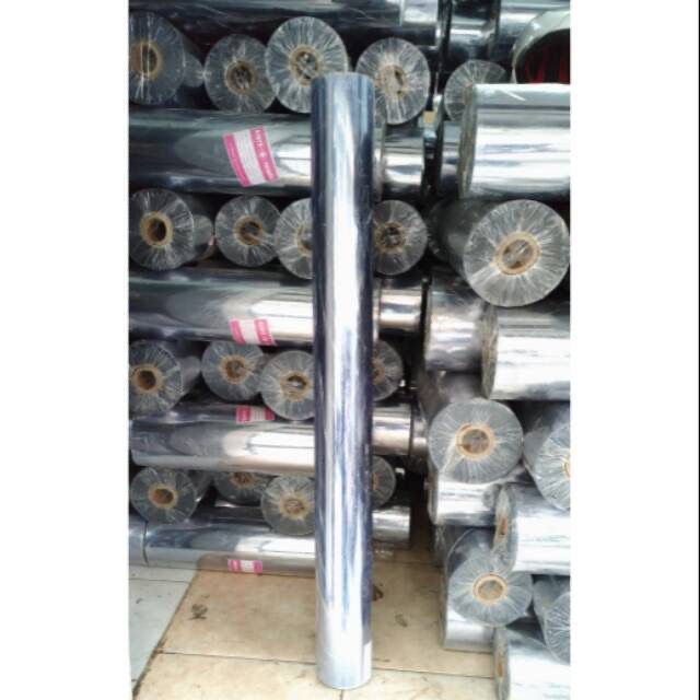 

Plastik mika kaku Roll tebal 0.13 mm x 140cm pembungkus souvenir, kotak seserahan dan lain2