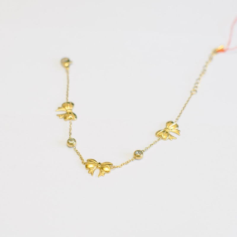 Gelang pita Coquet bahan titanium gold plated