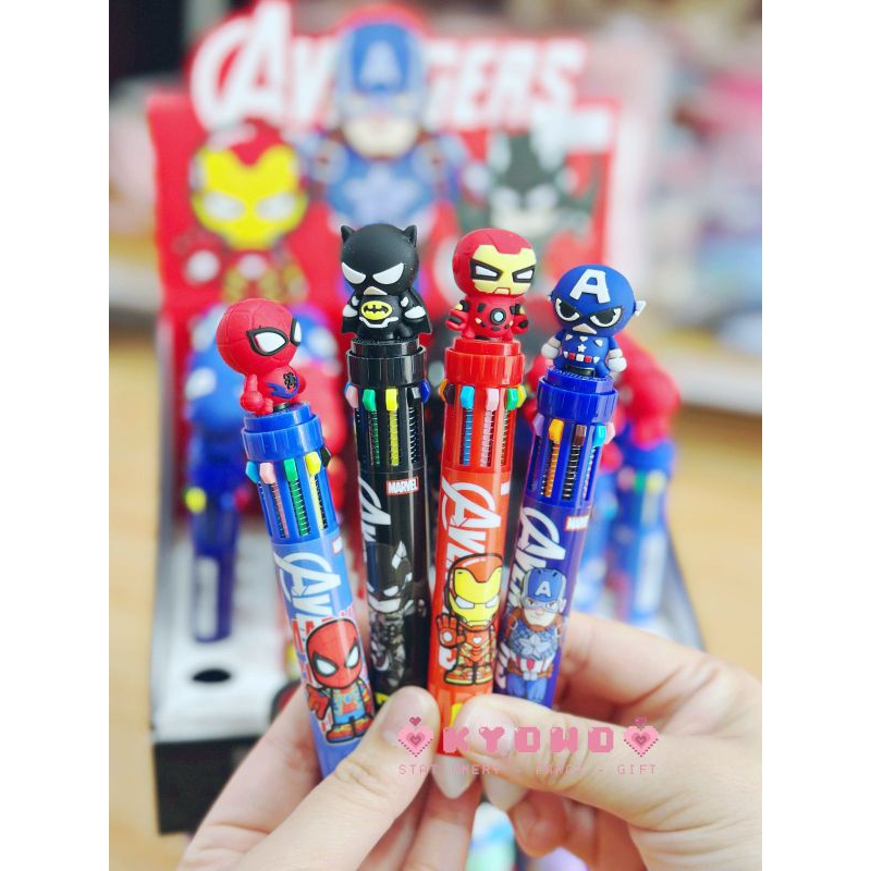 

Pulpen 10 warna Avengers