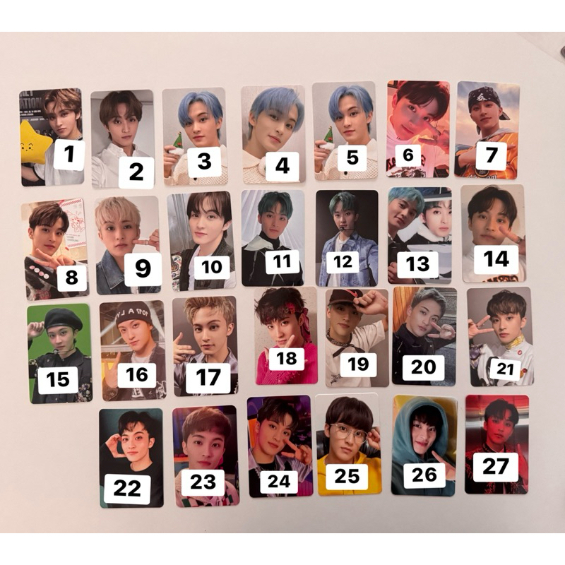 NCT MARK NCT DREAM NCT 127 MARK LEE PHOTOCARD