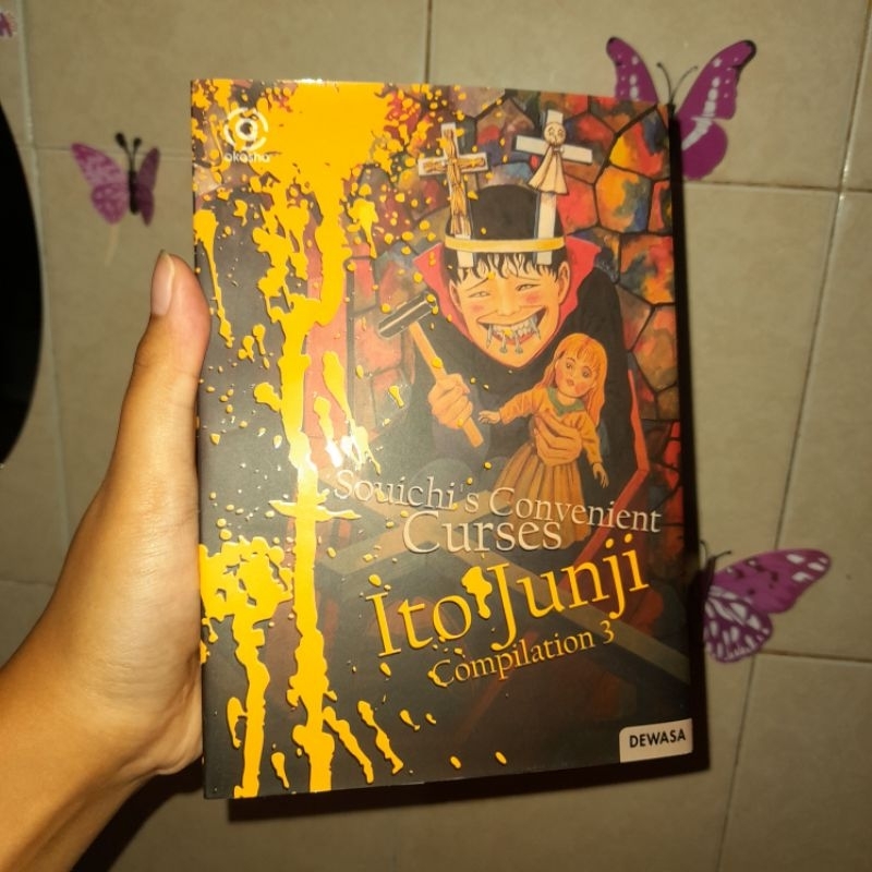Komik Junji Ito compilation 1, 2, 3,Best of Best, Gyo, hellstar remina. Bekas koleksi pribadi